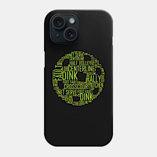 Green Pickle Ball Phone Case