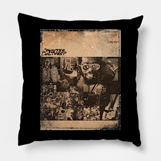 Vintage Ruts Dc Counter Culture Pillow