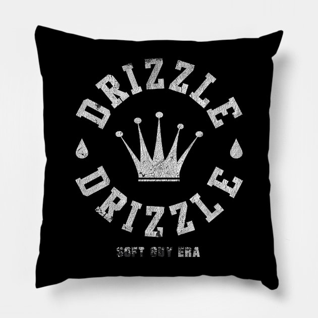 Vintage Drizzle Drizzle Soft Guy Era Pillow by mayamaternity