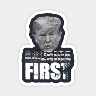 America First Trump Magnet