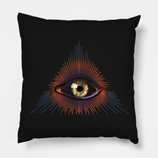 All Seeing Eye: Third Eye Alchemy Psychic Visionary Pillow