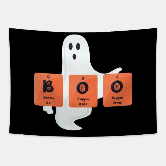 Elemental Boo Ghost Tapestry by Fun with Science