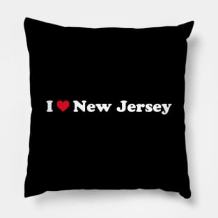 I ❤️ New Jersey Pillow