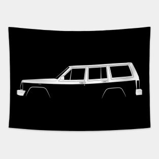 Jeep Cherokee (XJ) Silhouette Tapestry