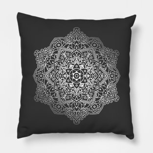 Flower Mandala Ornament Pillow