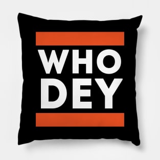 Who Dey Pillow