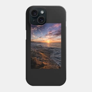 Winter on Cylinder Beach Phone Case