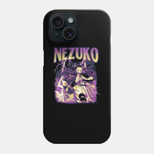 Nezuko Bootleg Phone Case by Joker Keder