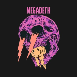 Smiley Skull Megadeth T-Shirt