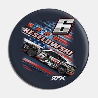 Brad Keselowski RFK Racing Patriotic Pin