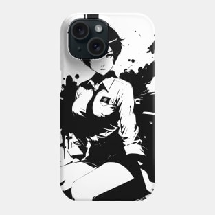 Anime Girl In Office Unifrom 06 Phone Case