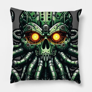 Biomech Cthulhu Overlord S01 D27 Pillow