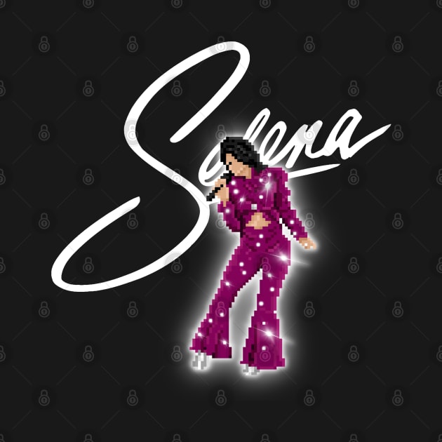 Selena Pixel Art by rokrjon