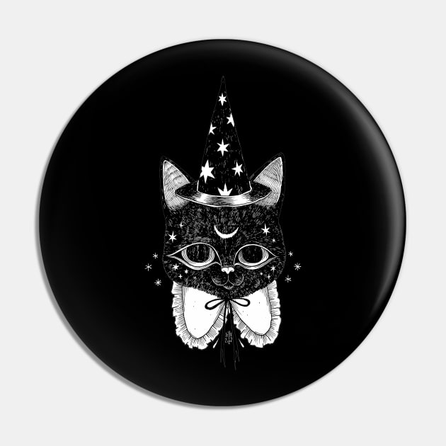 Cat Witch Pin by lOll3