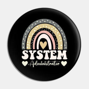 Funny System Admin Certified System Administrator Pin