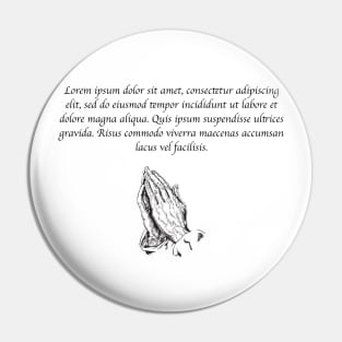 the lord lorem ipsum Pin