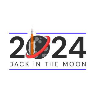 Nasa Artemis 2024 Back In The Moon T-Shirt