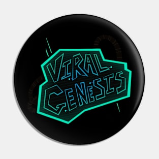 Viral Genesis Logo Pin