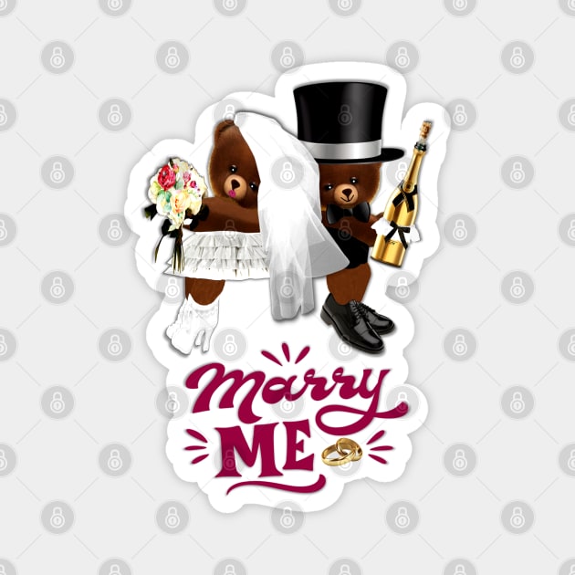 Marriage Proposal Magnet by KC Morcom aka KCM Gems n Bling aka KCM Inspirations