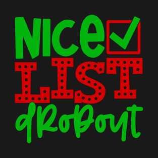 Christmas Nice List T-Shirt