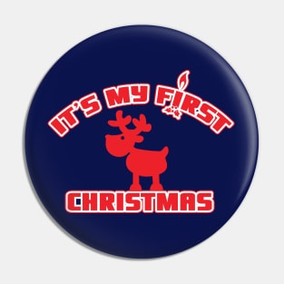 It's my first Christmas! Pin