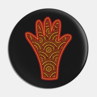 Awesome Aboriginal Dot Art Pin