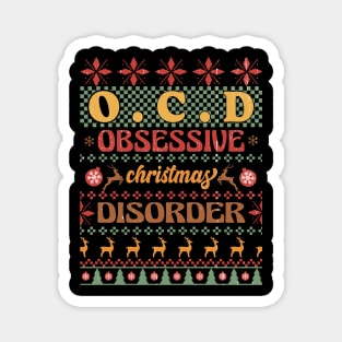 OCD Christmas Sublimation Magnet