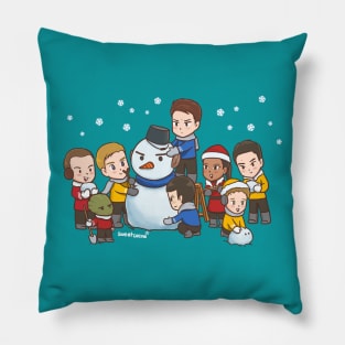 Star trek Christmas Pillow