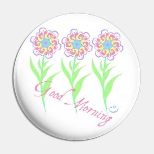 Beautiful Flowers Pin