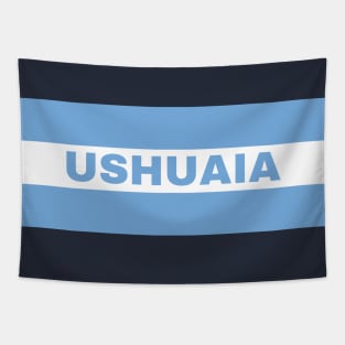 Ushuaia City in Argentina Flag Tapestry