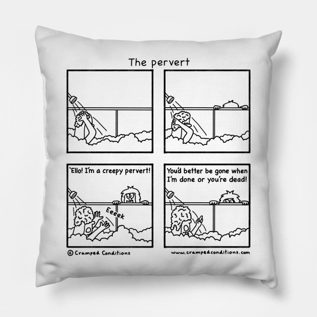 The pervert Pillow by crampedconditions