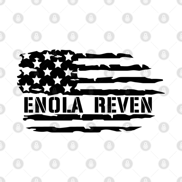 Enola Reven Flag Black by EnolaReven