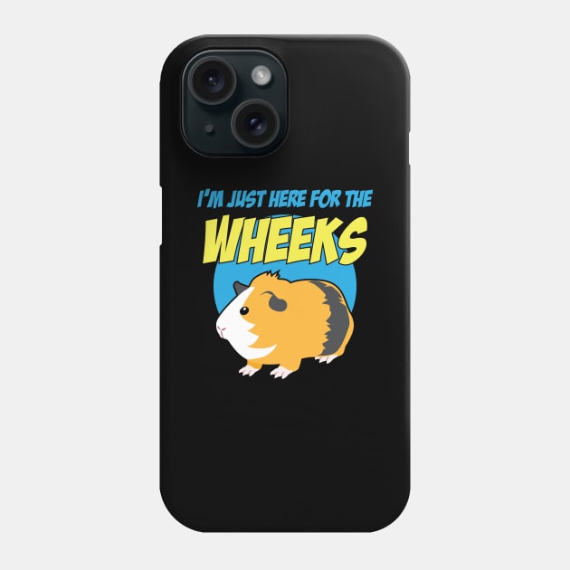 Wheek Squad Gift for Guinea Pig Lovers Cute Guinea Pig Phone Case by Riffize