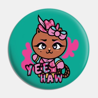 Howdy Kitty Pin