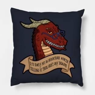 Wise Dragon Pillow