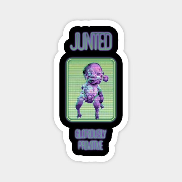 junted space child Magnet by oktored