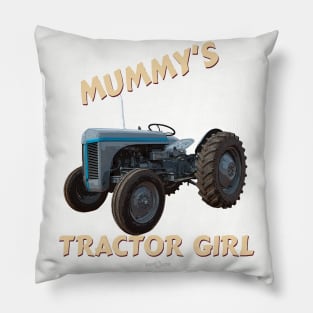 Mummy's tractor girl Pillow