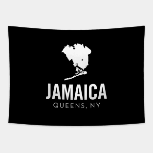 Jamaica, Queens - New York (white) Tapestry