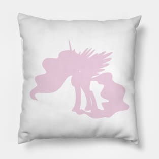 Princess Celestia Silhouette Pillow