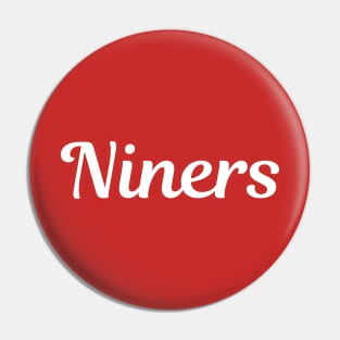 Niners Script Pin