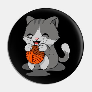 Pawsome Playtime: Cat-Inspired Rope Ball Toy Pin