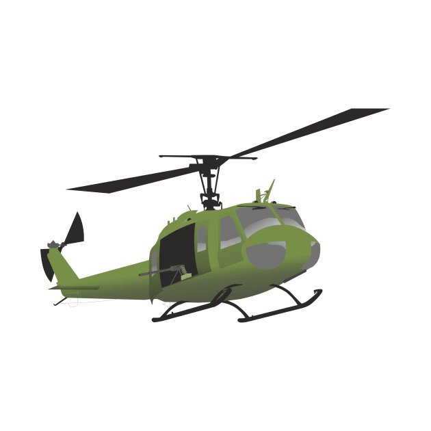 UH-1 Huey Helicopter by NorseTech