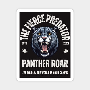 Panther Roar Magnet