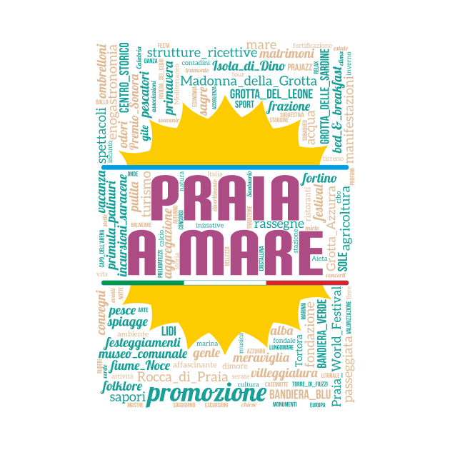 Wordart: Praia a Mare by Condormax