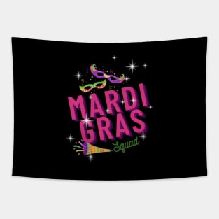 Mardi Gras squad Tapestry