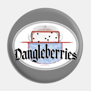 Hockey Dangleberries (Pucks in Goal) Pin