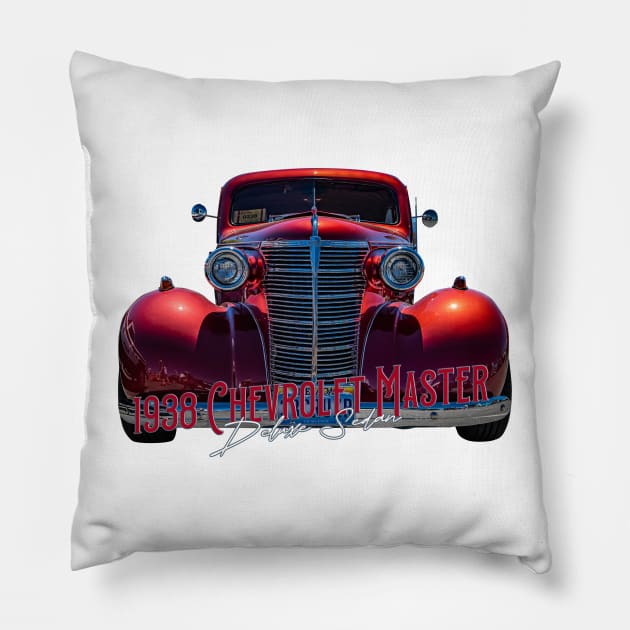 1938 Chevrolet Master Deluxe Sedan Pillow by Gestalt Imagery