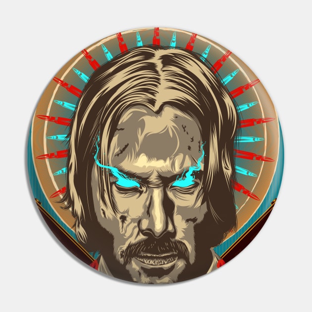 John Wick V1 Pin by Brokenbeanie