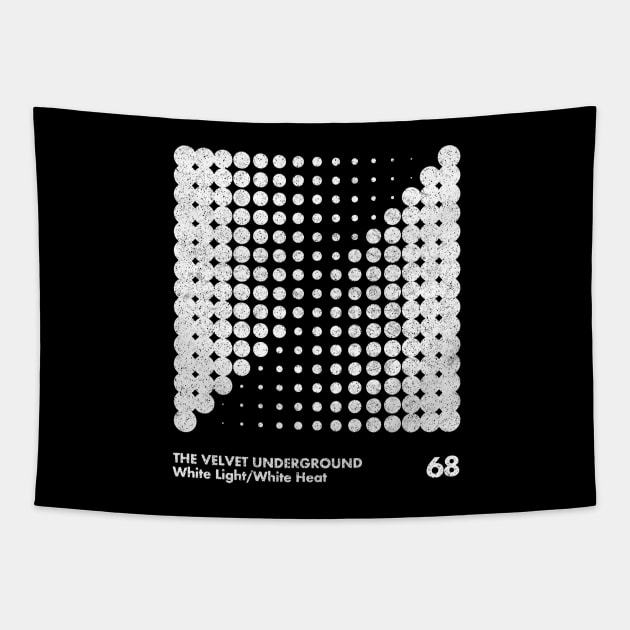 THe Velvet Underground / Minimal Graphic Design Tribute Tapestry by saudade