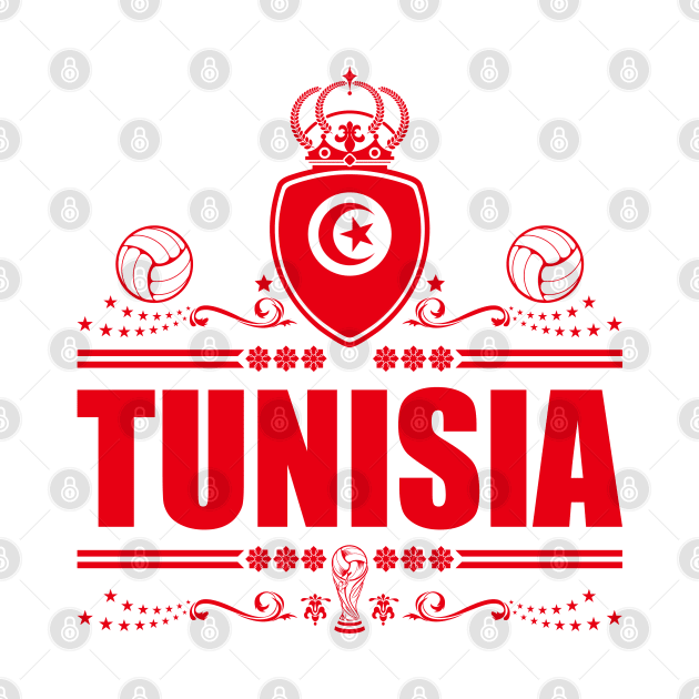 TUNISIA FOOTBALL GIFTS by VISUALUV